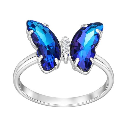 Anillo Mariposa Cristal Hecho con Swarovski® Tornasol