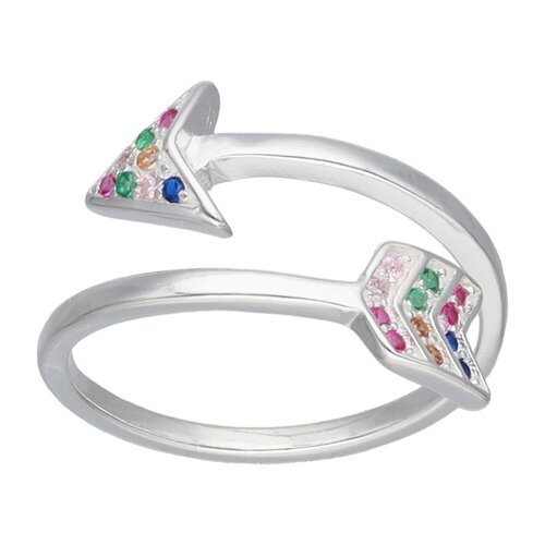 Anillo Ajustable Flecha Circones Multicolor