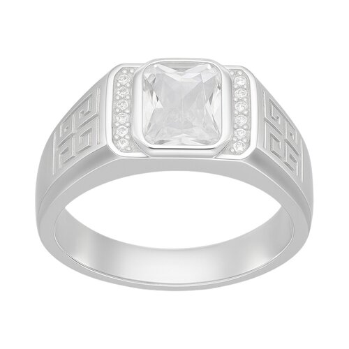 Anillo Sello Guarda Griega Circones