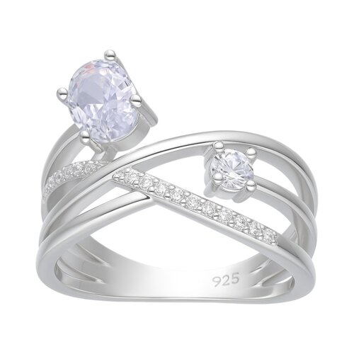 Anillo Líneas Entrelazadas Circones