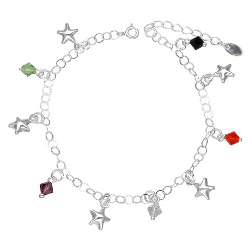 Pulsera Estrellas Cristales Hecho con Swarovski® Multicolor