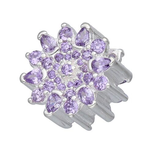 Colgante Charm Flor Margrita Circones Amatista