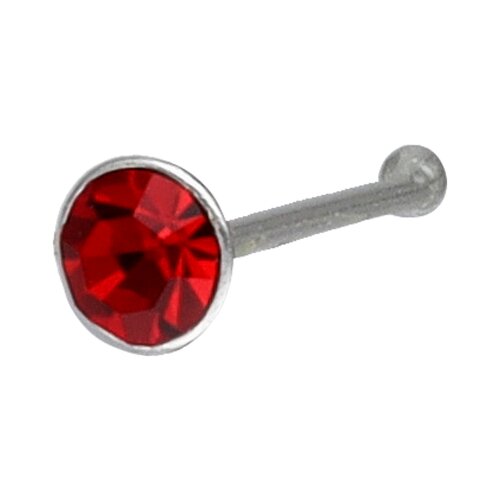 Piercing Circón Rubí 3 mm Valor Por Unidad