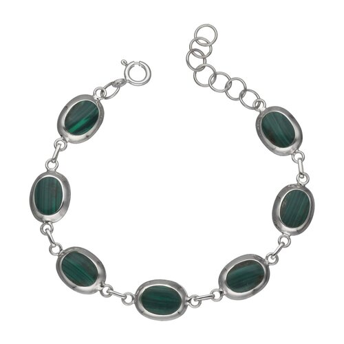 Pulsera Ovalos Malaquita