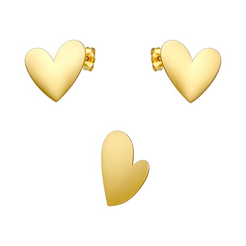 Conjunto Corazón Satinado