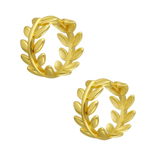 Argolla Huggie Espiga 14 mm