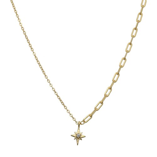 Collar Desigual Estrella Fugaz Circón