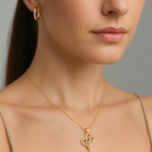 Colgante Corazones Entrelazados Circones