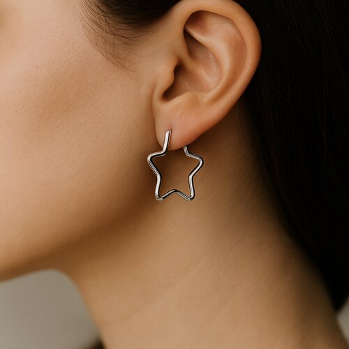 Argolla Maxi Estrella 22 mm