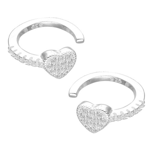 Aro Ear Cuff Corazón Circones