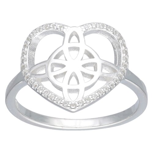 Anillo Corazón Nudo de Brujas Circones