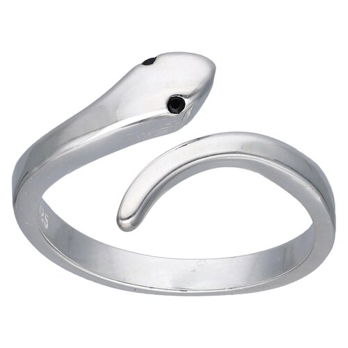 Anillo Ajustable Serpiente Circones Ónix