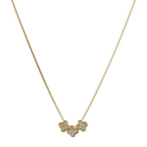 Collar Trébol de la Suerte Circones