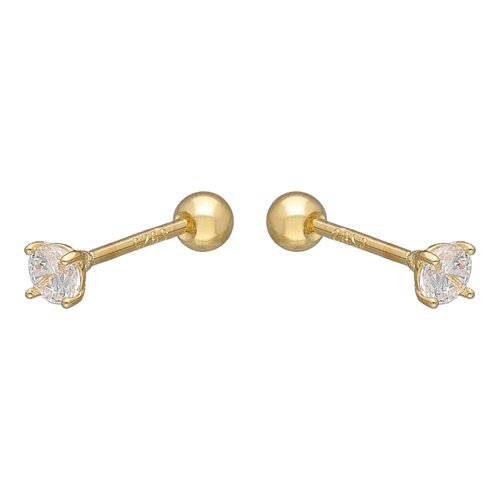 Aro con Tope Circón 3 mm