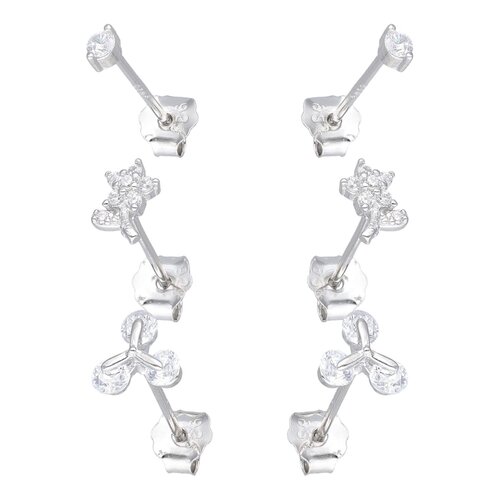Set Aros Minimalista Flores Circones