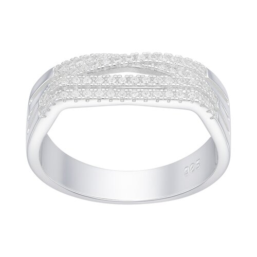 Anillo líneas Circones Pavé