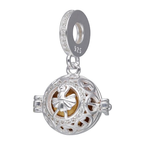 Colgante Charm Llamador de Ángeles Bailarina 13 mm