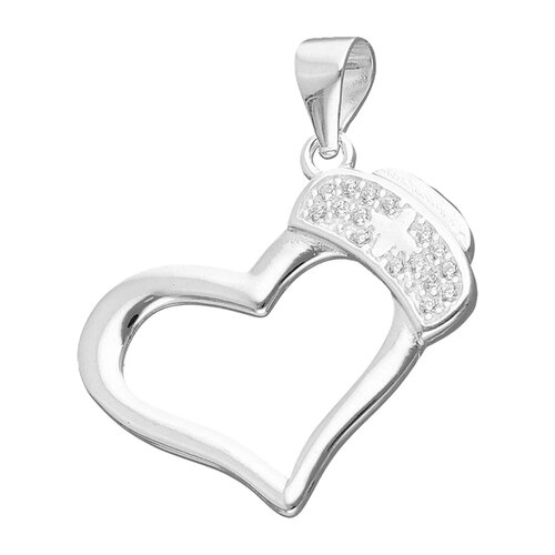 Colgante Corazón Enfermería Circones