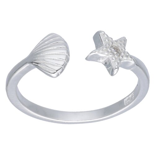 Anillo Ajustable Concha Estrellas de Mar Circones