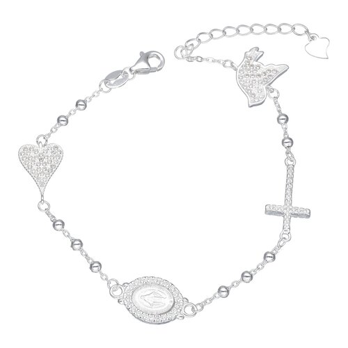 Pulsera Virgen de los Rayos Milagrosa Circones