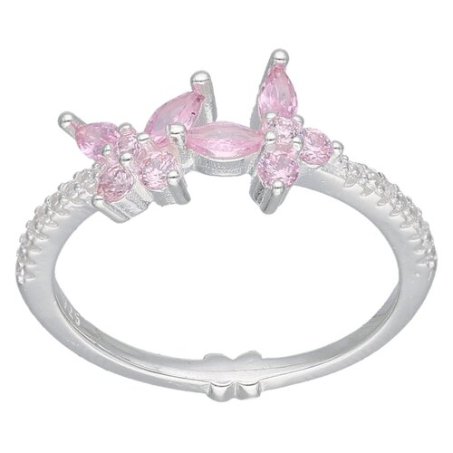 Anillo Mariposas Circones Rosa Francia