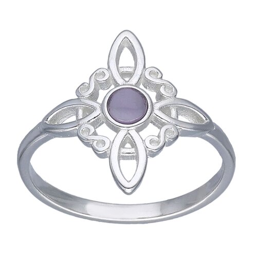 Anillo Nudo de Brujas Amatista