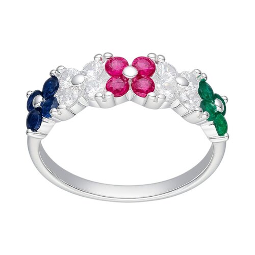 Anillo Flores Circones Multicolor