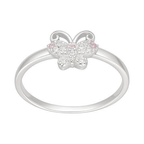 Anillo Mariposa Circón Rosa Francia