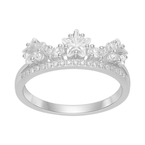 Anillo Corona Estrellas Circones