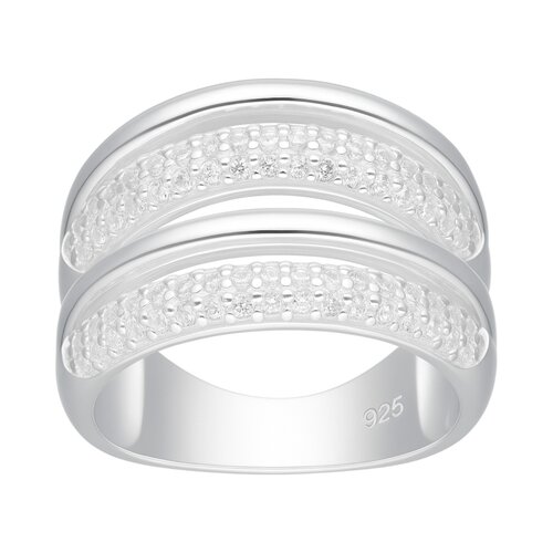 Anillo Chunky Circones Pavé