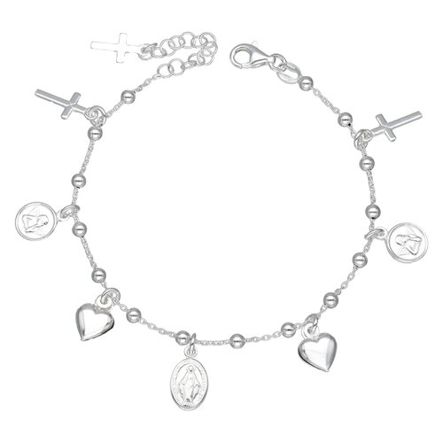 Pulsera Angel de la Guarda Virgen de los Rayos Milagrosa