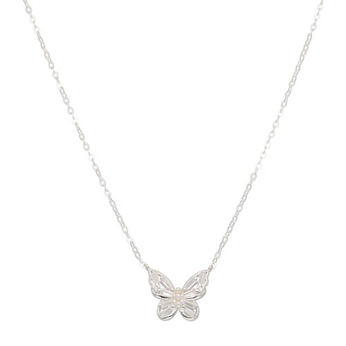 Collar Mariposa Circones Baguette