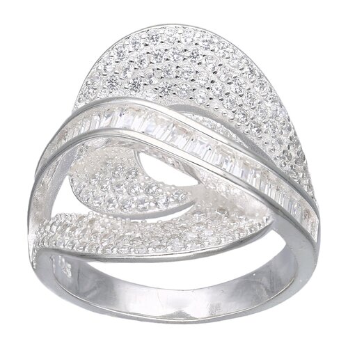 Anillo Espiral Circones Baguette