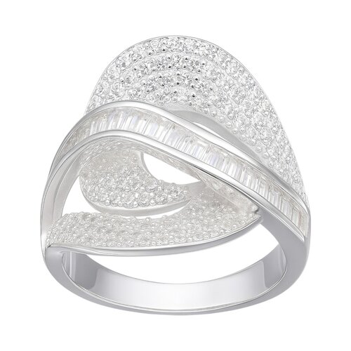 Anillo Espiral Circones Baguette