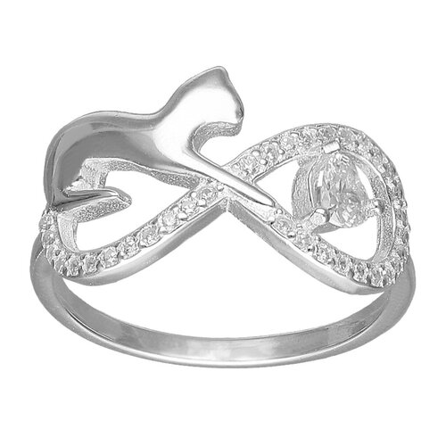 Anillo Infinito Gatito Corazón Circones