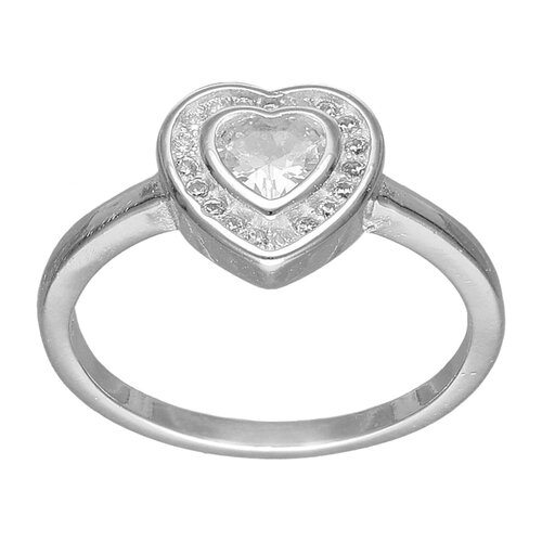 Anillo Corazón Circón