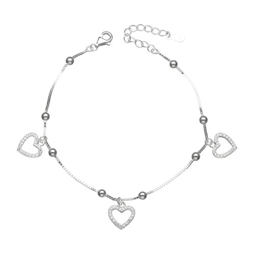 Pulsera Corazones Circones