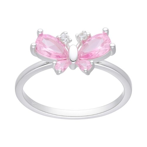 Anillo Mariposa Circones Rosa Francia
