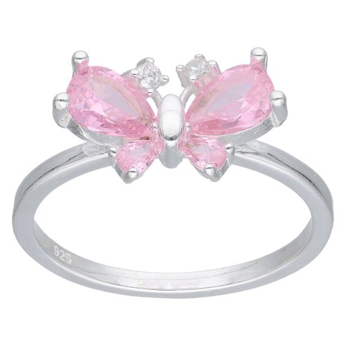 Anillo Mariposa Circones Rosa Francia