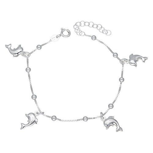 Pulsera Esferas Delfines