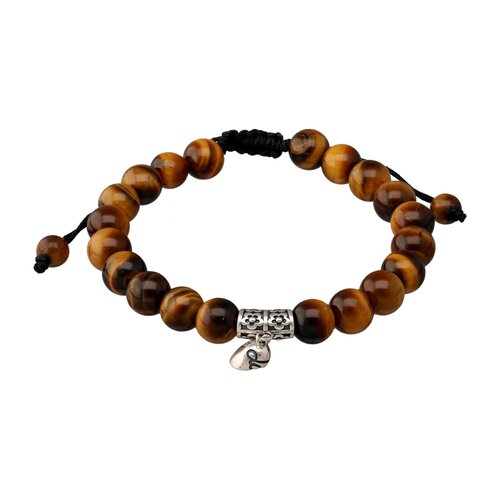 Pulsera Elástica Pareja Ojo de Tigre Ónix