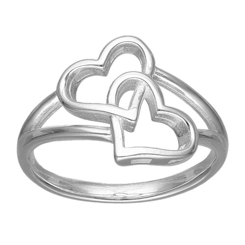 Anillo Corazones Entrelazados