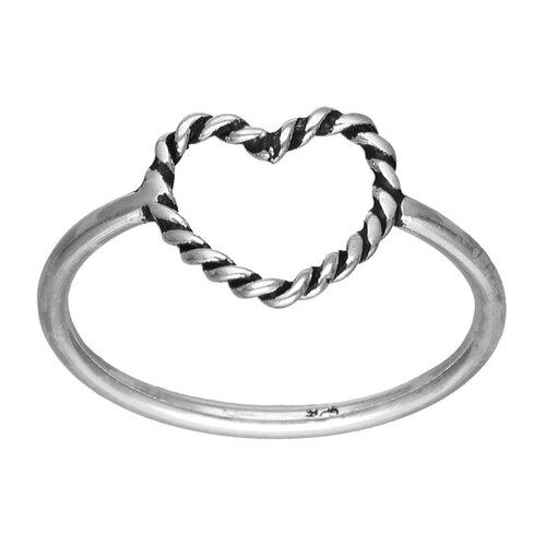 Anillo Corazón Entorchado