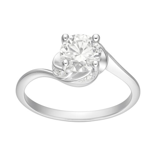 Anillo Entrelazado Moissanita