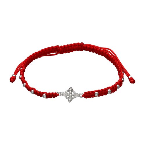 Pulsera Hilo Rojo Ajustable Nudo de Brujas