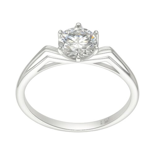 Anillo Solitario Moissanita