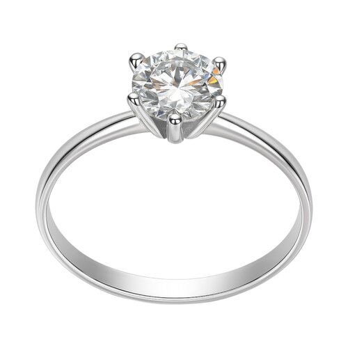 Anillo Solitario Moissanita