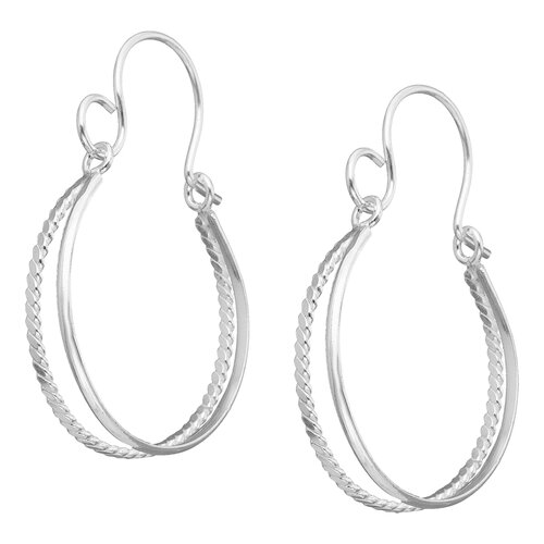 Argolla Doble Facetada 26 mm