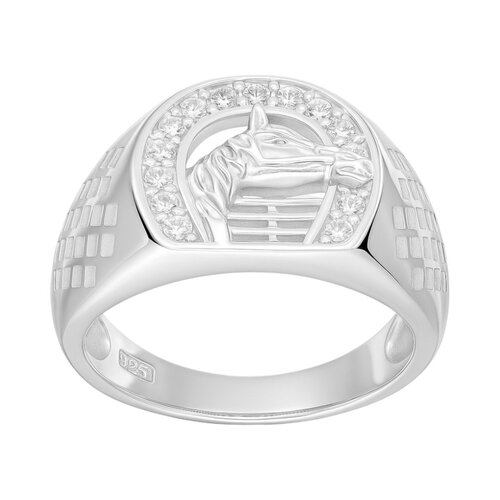 Anillo Sello Herradura Caballo Circones