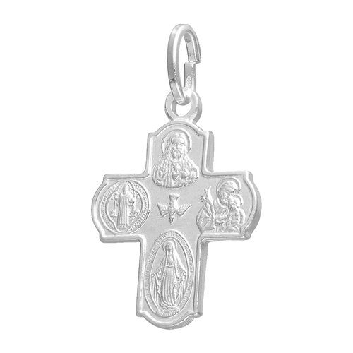 Colgante Cruz Cuatro Vías